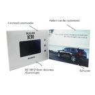 HD 5 Inch Ips Lcd Panel Video Card Advertising Display CMYK Color
