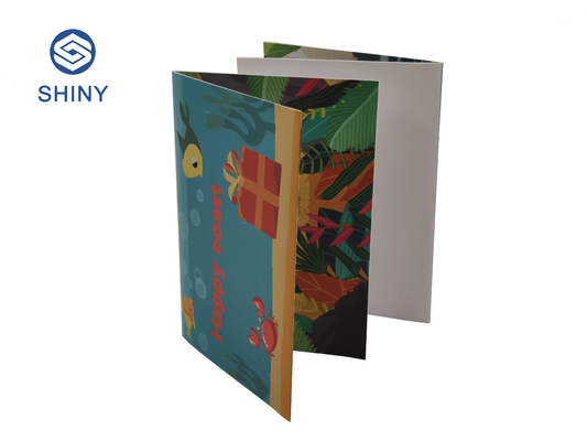 Thiệp sinh nhật ghi âm giọng nói OEM ODM với in màu CMYK 4C
