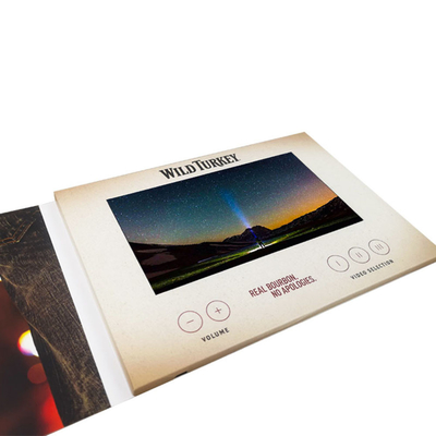 Giấy tờ rơi quảng cáo video LCD Paper Craft Card 10.1 inch Độ phân giải 1024x600